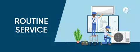 Routine Service (Window AC)